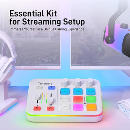 MAONO Gaming Audio Mixer, Audio Interface