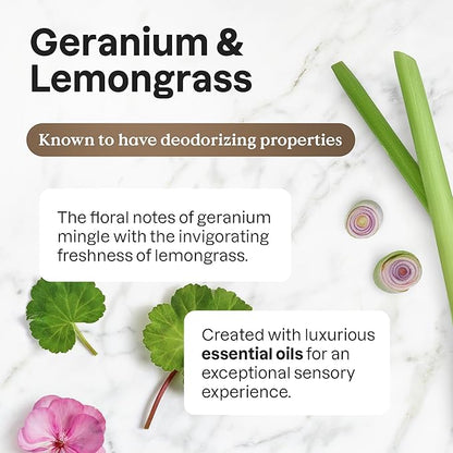 ATTITUDE Dish Soap, EWG Verified, Plant and Mineral-Based Ingredients, Vegan and Cruelty-free Household Products, Geranium and Lemongrass, 67.6 Fl Oz