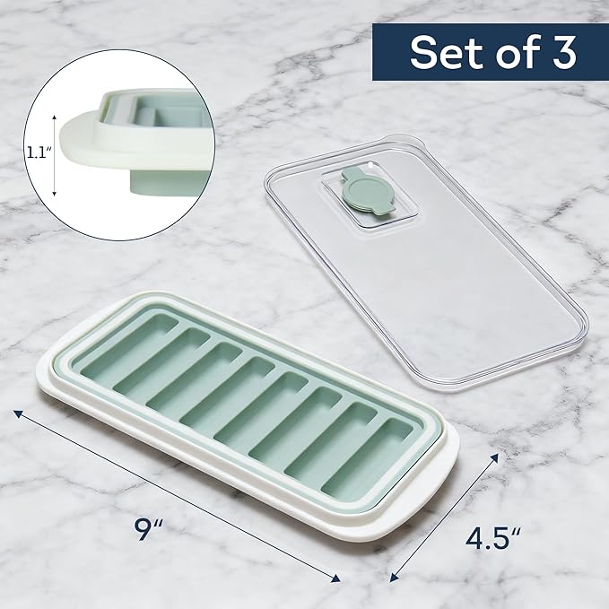 Lily's Home Flexible Silicone Ice Cube Tray