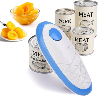 CIRCLE JOY Electric Can Opener, One-Touch Automatic Can Opening