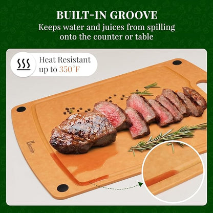 Kikcoin Wood Cutting Board, Cutting Boards