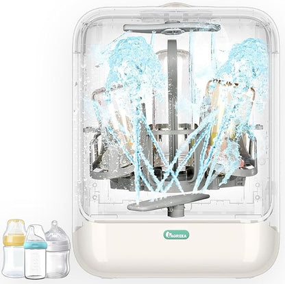 IAGREEA Baby Bottle Washer, Sterilizer and Dryer, All-in-One Pro Cleaning