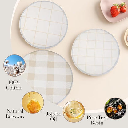 Tirphy Reusable Bowl Covers for Bread Proofing