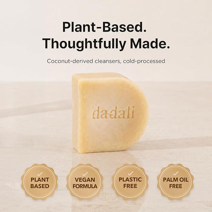 dadali Solid Dish Soap Bar for Dishes (5 Bars, 25 oz) – Plastic-Free Dishwashing Soap Block, Plant-Based & Vegan, Palm Oil-Free, Cuts Grease, Gentle on Hands, Sulfate & Paraben Free