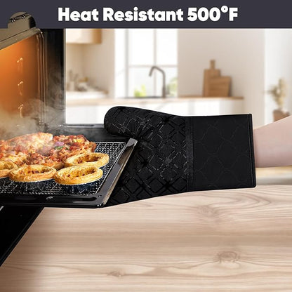 Oven Mitts and Pot Holders Set