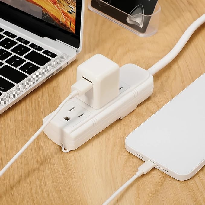 Copkim 20 Pack 3 Outlet Power Strip Extension Cord