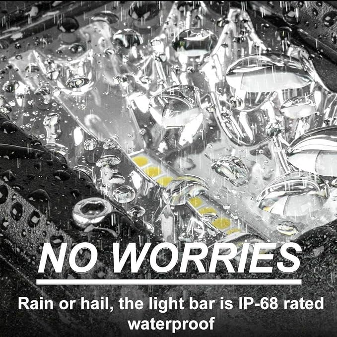 30Pcs Cube Triple Row Lights, Turboo Led Pod Lights 4 Inch 60W 12000LM Spot Flood Combo Light for Vehicle Accessories ATV UTV SUV Boat Pickup Lights