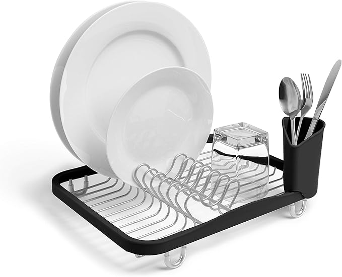 Umbra Sinkin Dish Drying Rack – Drainer Caddy