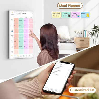 32" Digital Calendar Digital Frame