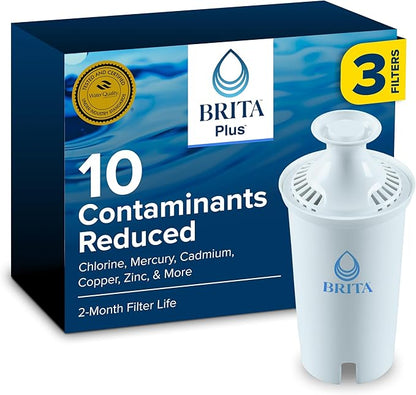 Brita Plus Water Filter, High-Density Replacement Filter