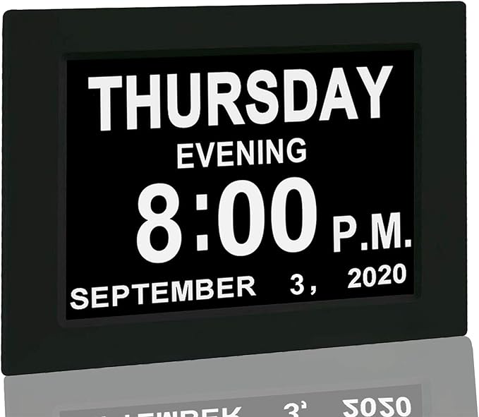 【New 2024】 Digital Calendar Alarm Day Clock -