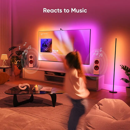 Nanoleaf Matter Smart Floor Lamp, LED Standing Lamps Work