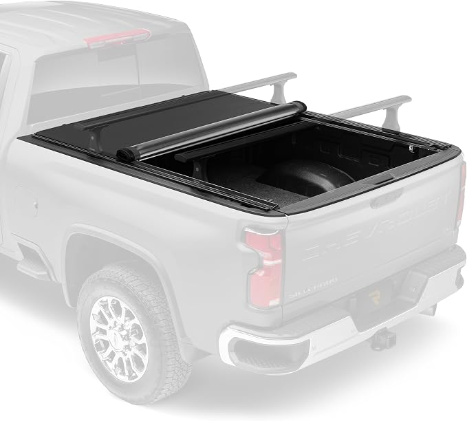RealTruck TruXedo Pro X15 TS Soft Roll Up Truck Bed Tonneau Cover | 1271116 | Fits 2007-2014 Chevy/GMC Silverado/Sierra 1500/2500/3500HD 6' 7" Bed (80.4")