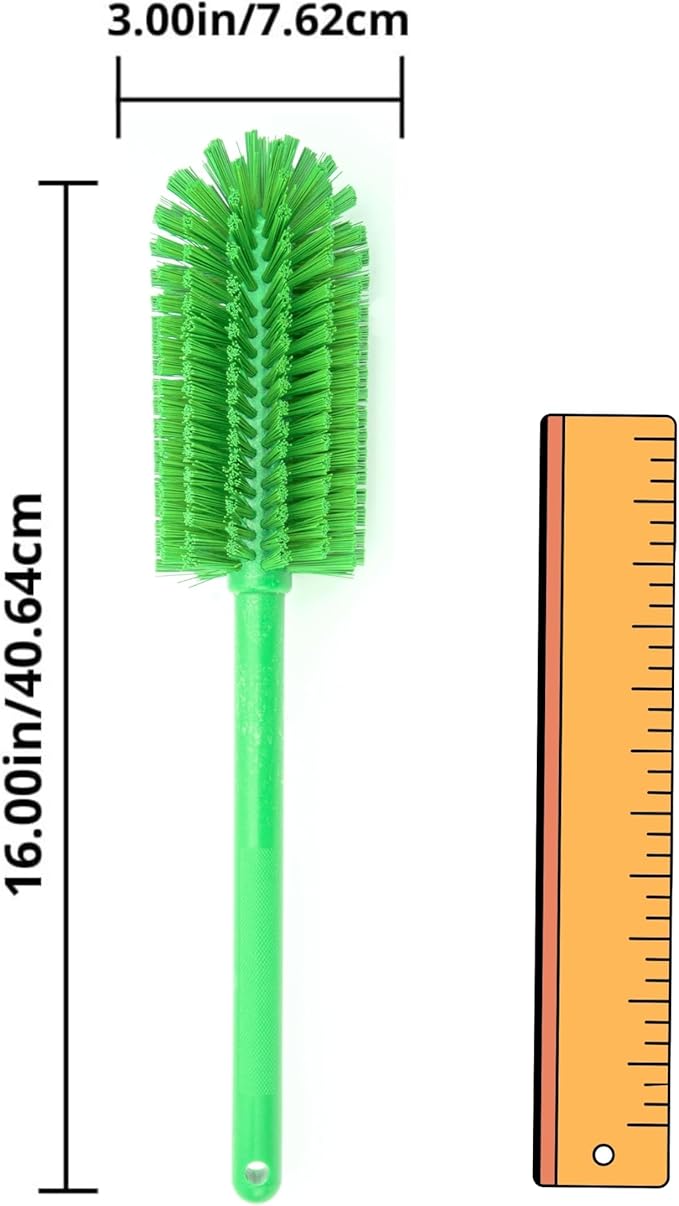 SPARTA Scrub Brush Bottle Brush, Dishwasher Safe Brush