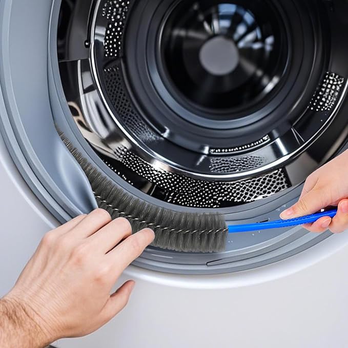 Refrigerator Coil Cleaning Brush，Sewer Set Brush Clog Remover,