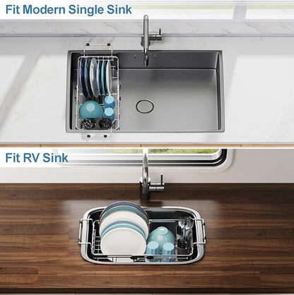 GSlife Small Over the Sink Dish Drying Rack