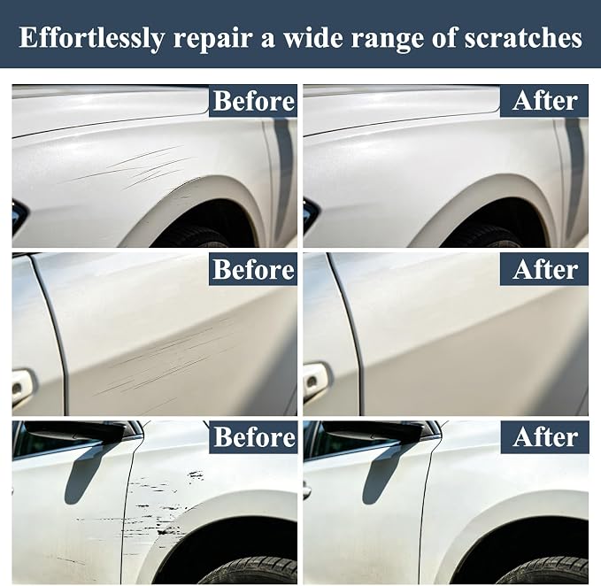 Dark Graphite(A90) Touch Up Paint Pen for BMW 2-in-1 Quick & Easy Car Scratch Repair Kit Exact OEM Match for X5/X4/iX3/X3/X2/X1/5/1 Series