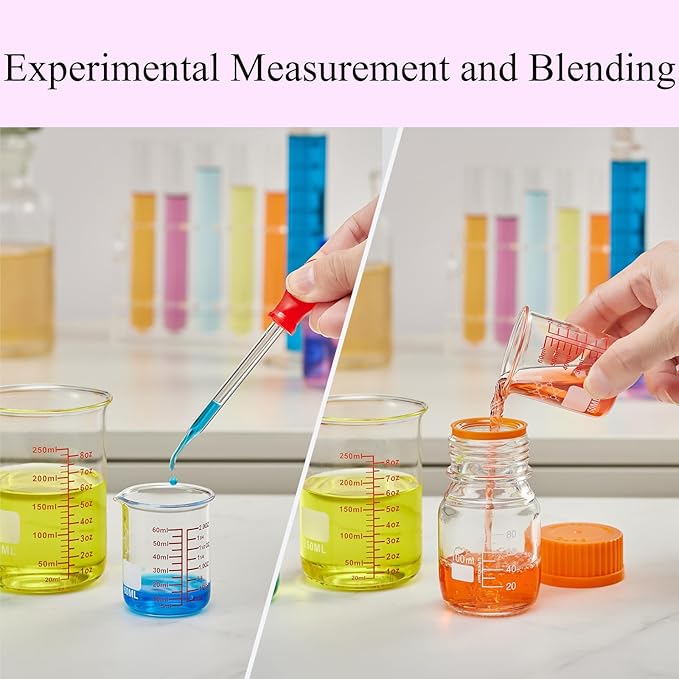 High Borosilicate Glass Measuring Cup-V-Shaped Spout，Glass Measuring Beaker