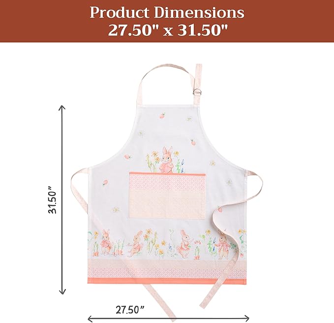 Maison d' Hermine 100% Cotton Apron