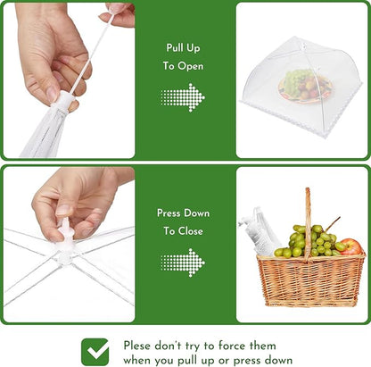 Mesh Food Covers for Outside