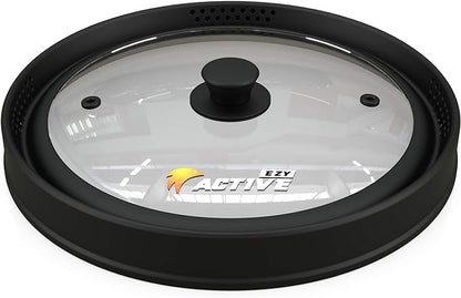 Collapsible Microwave Cover for Food