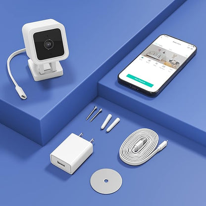 WyzeCamera v3 1080p HD Indoor/Outdoor Plug-in Smart Home Security Cameras