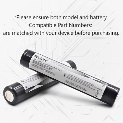 (2-Pack) 3.6V 1800mAh Ni-CD Rechargeable Battery Pack Replacement for Streamlight Stinger DS LED HP XT 75175 75375 PolyStinger Pelican M9 Flashlight