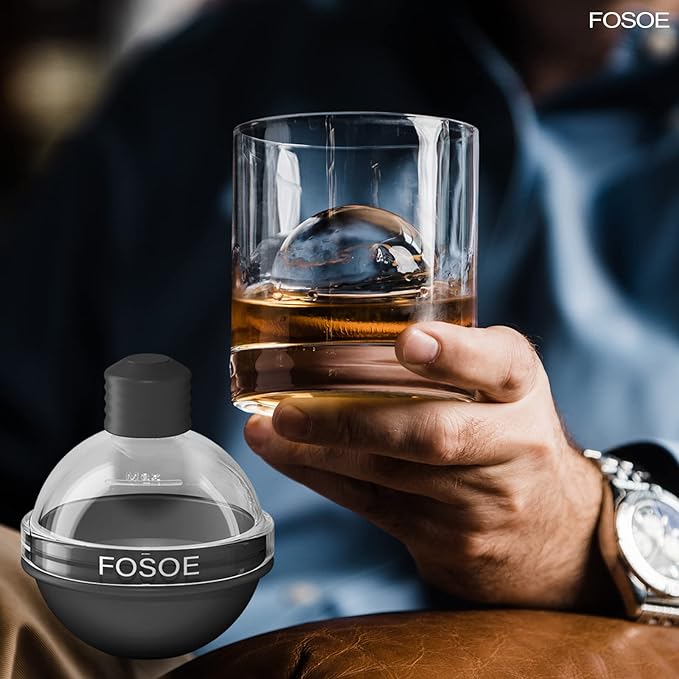 Silicone Ice Ball Molds for Whiskey