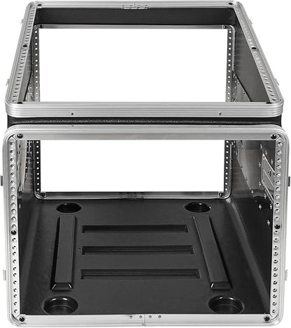 Sound Town Lightweight and Compact 8U ATA ABS Rack Case,