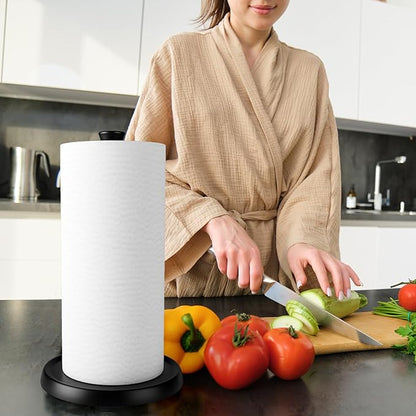 Countertop Paper Towel Holder, Premium Stainless Steel Kitchen Roll Holder