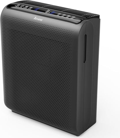 AROEVE Air Purifiers for Bedroom Home Large Room Up to 1504 Ft², 5 Layer Filter