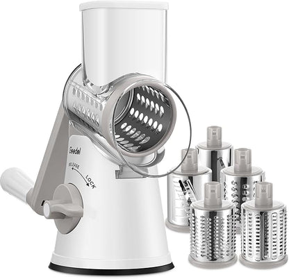 Geedel Rotary Cheese Grater Cheese Shredder
