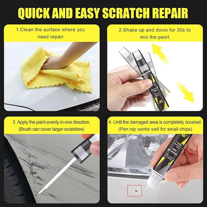 XNA Carmine Red(M3C/0L) for Porsche Touch Up Paint, Car Scratch Remover for Nicks and Chips Repair, 2-In-1 Quick & Easy Fix Car Scratch Repair Kit with Exact Color-Matched