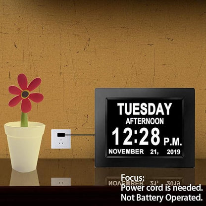 【New 2024】 Digital Calendar Alarm Day Clock -