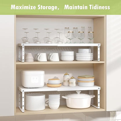 RUILALIFE Expandable Cabinet Organizer Shelf