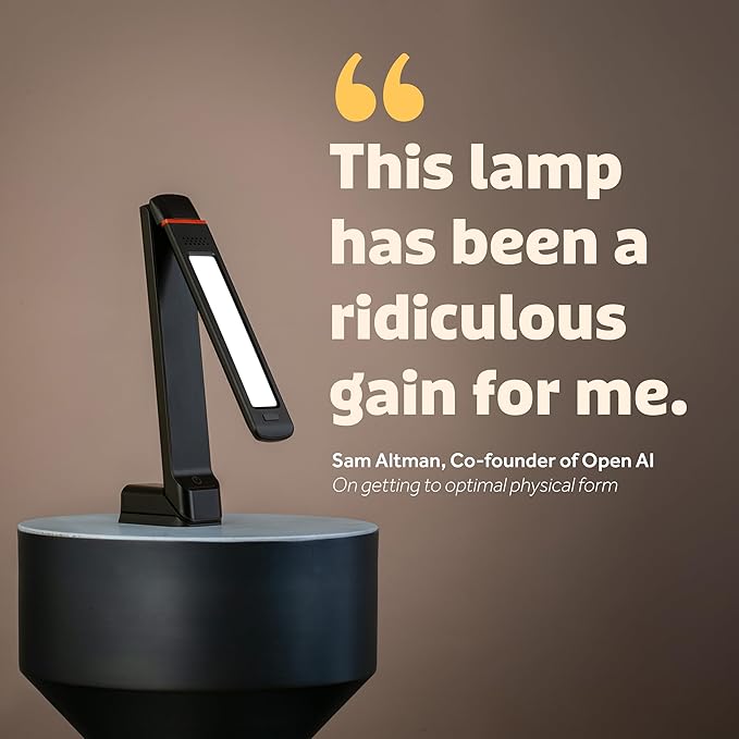 Circadian Optics Lumos 2.0 Bright Light Therapy Desk Lamp | As Seen On Shark