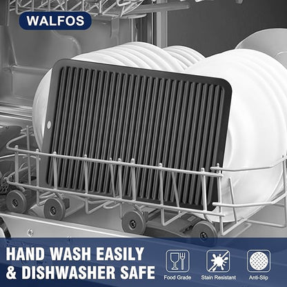 Walfos Large Silicone Trivet 16x12 Inch, Trivets