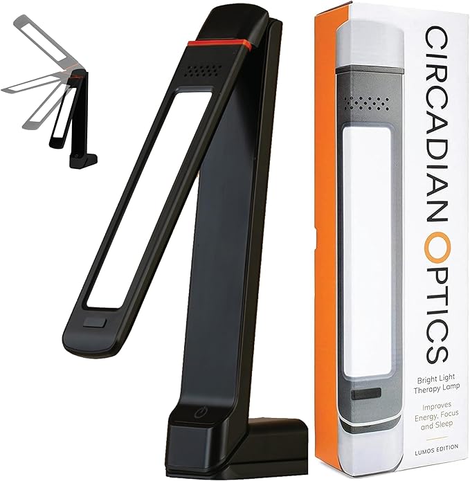 Circadian Optics Lumos 2.0 Bright Light Therapy Desk Lamp | As Seen On Shark