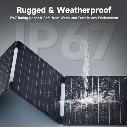 ALLPOWERS SP001 21W Portable Solar Panel Charger, High-Efficiency 22-25%