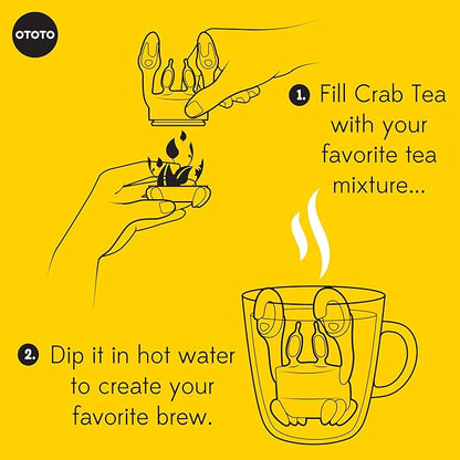 NEW Crab Tea Infuser by OTOTO