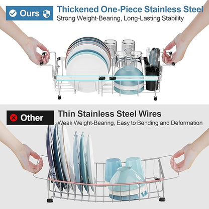 GSlife Small Sink Dish Drying Rack