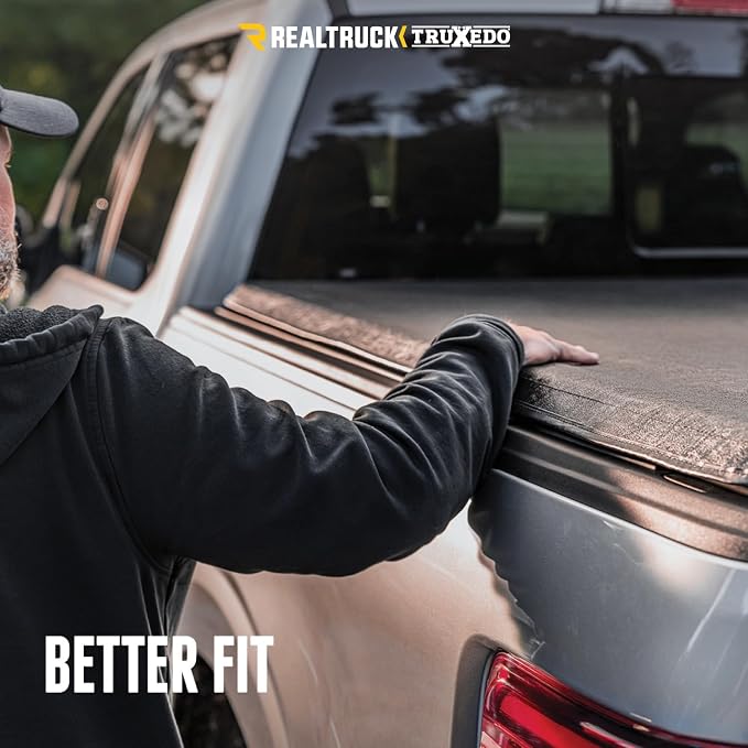 RealTruck TruXedo TruXport Soft Roll Up Truck Bed Tonneau Cover | 271101 | Fits 2007 - 2013 Chevy/GMC Silverado/Sierra 1500, 2007-14 2500/3500HD 6' 7" Bed (78.7")