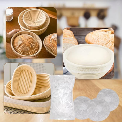 200pcs Reusable Shower Caps for Sourdough Bread Proofing, Plastic Covers