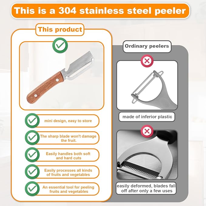 Multi-Functional Vegetable Peeler