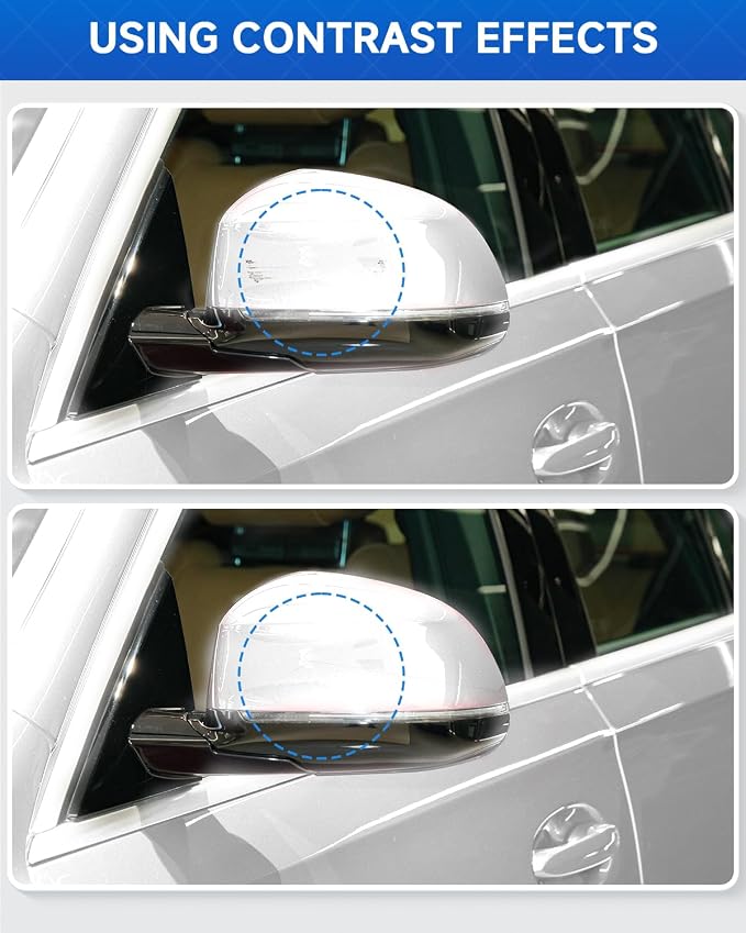 Touch Up Paint for BMW, Alpine White (300) Exact Match Touch Up Paint Car Scratch Repair (Alpine White for BMW 3/5/7 Series/X2/X4/2018 X5)