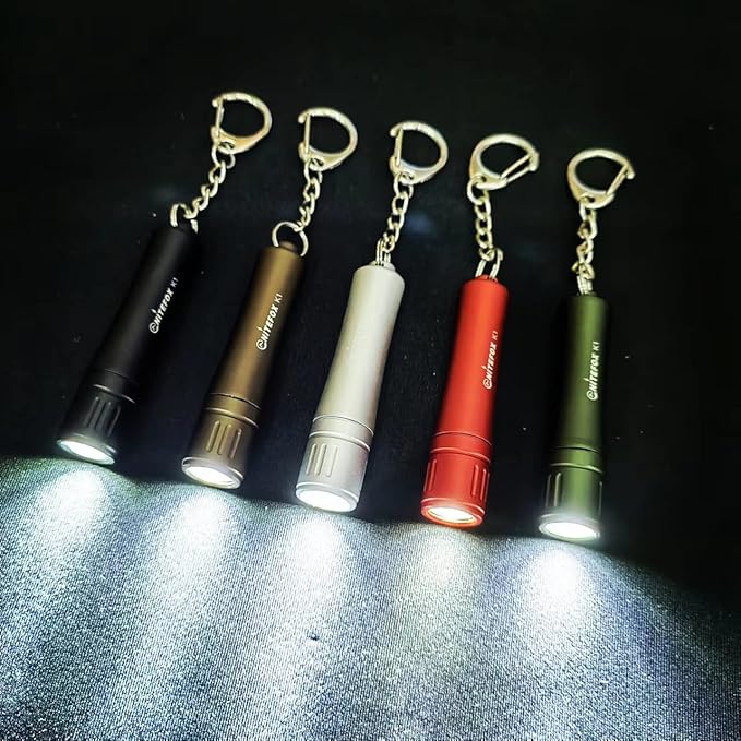 K1 Mini AAA Keychain Flashlight High Bright 150 Lumens Small Pocket Flashlight Pen Light Portable Compact EDC Light for Everyday Walking Camping Hiking Flashlight