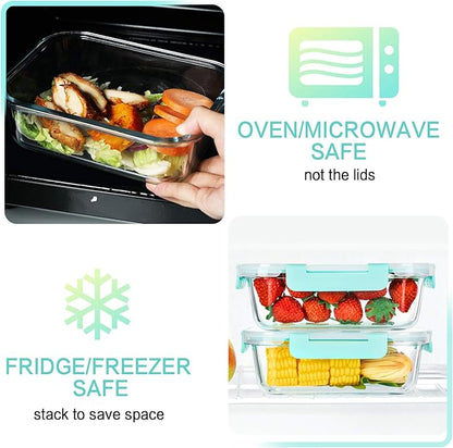 Glass Meal Prep Containers
