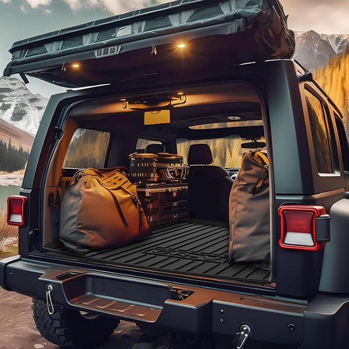 Nilight Cargo Mats for Honda CRV CR-V Upper Position only (Not for Hybrid) 2023 2024 2025 All Weather Protection Heavy Duty Cargo Liners