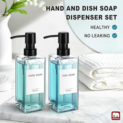 GMISUN Glass Soap Dispenser