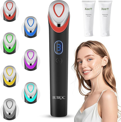 7-in-1 Face Massager Tool with 7 Light, Therapy